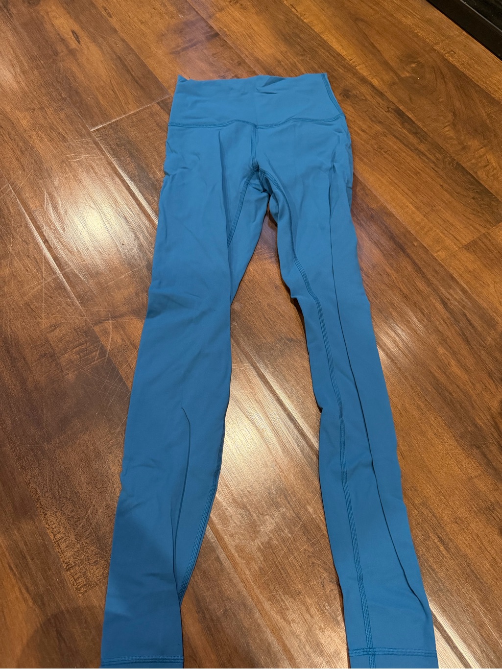 Lululemon Athletica Blue High-Waist Leggings